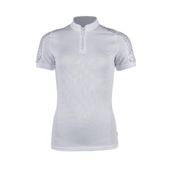 Polo técnico HKM Nelly de mangas curtas