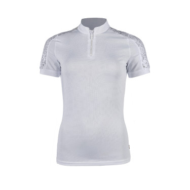 Polo técnico HKM Nelly de mangas curtas