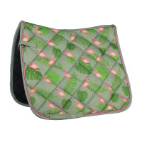 Tapete HKM Nápoles Verde / rosa chiclete