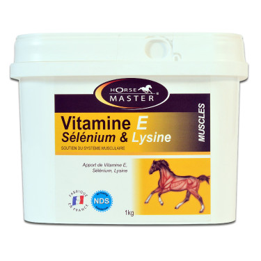 Vitamina E, Selênio e Lisina Horse Master pó Vitamina E, Selênio e Lisina Horse Master pó