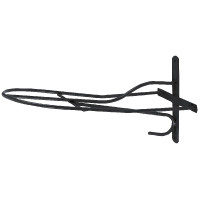 Suporte de sela de parede Hennie Preto
