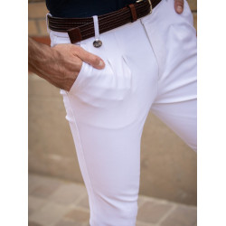Calça masculina com pregas Tom Jump'In SuperX Calça masculina com pregas Tom Jump'In SuperX