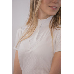 Polo de competição Pénélope Las Honey de mangas curtas Polo de competição Pénélope Las Honey de mangas curtas