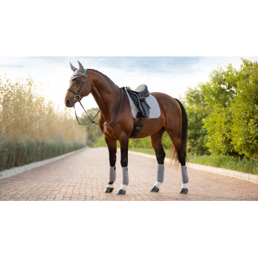 Tapete LeMieux Suede Dressage Square Cinzento Tapete LeMieux Suede Dressage Square Cinzento