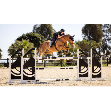 Tapete LeMieux Eurojump Camurça Cinzento Tapete LeMieux Eurojump Camurça Cinzento