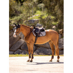 Tapete LeMieux Eurojump Camurça Cinzento Tapete LeMieux Eurojump Camurça Cinzento