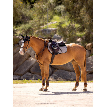 Tapete LeMieux Eurojump Camurça Cinzento Tapete LeMieux Eurojump Camurça Cinzento