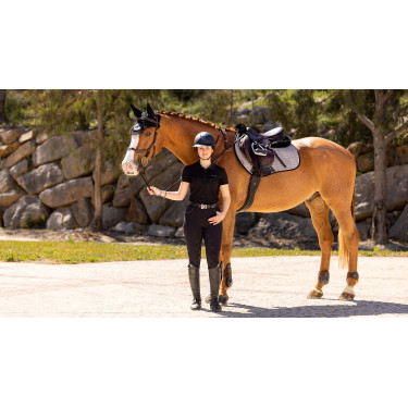 Tapete LeMieux Eurojump Camurça Cinzento Tapete LeMieux Eurojump Camurça Cinzento