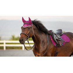 Touca anti-mosca LeMieux Signature Ameixa Violeta Touca anti-mosca LeMieux Signature Ameixa Violeta