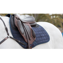 Tapete LeMieux X-Grip Silicone EuroJump Square Azul-marinho Tapete LeMieux X-Grip Silicone EuroJump Square Azul-marinho