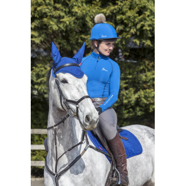 Toque My LeMieux para capacete Benetton / marinho Azul Toque My LeMieux para capacete Benetton / marinho Azul