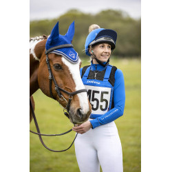 Toque My LeMieux para capacete Benetton / marinho Azul Toque My LeMieux para capacete Benetton / marinho Azul