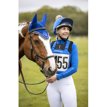 Toque My LeMieux para capacete Benetton / marinho Azul Toque My LeMieux para capacete Benetton / marinho Azul