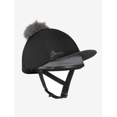 Toque My LeMieux para capacete Preto / cinza Cinzento