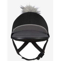 Toque My LeMieux para capacete Preto / cinza Cinzento