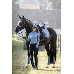 Tapete LeMieux Suede Dressage Square Azul gelo Tapete LeMieux Suede Dressage Square Azul gelo