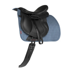 Tapete LeMieux Suede Dressage Square Azul gelo