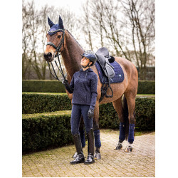 Tapete LeMieux Loire Classic Dressage Square Azul-marinho