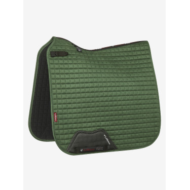 Tapete LeMieux Suede Dressage Square Verde caçador Tapete LeMieux Suede Dressage Square Verde caçador
