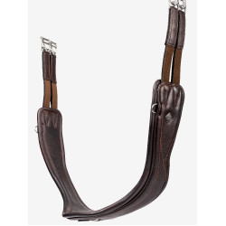 Cilha de salto LeMieux Gel-Tek Anatômica Castanho Cilha de salto LeMieux Gel-Tek Anatômica Castanho