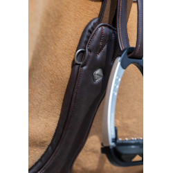 Cilha de salto LeMieux Gel-Tek Anatômica Castanho Cilha de salto LeMieux Gel-Tek Anatômica Castanho