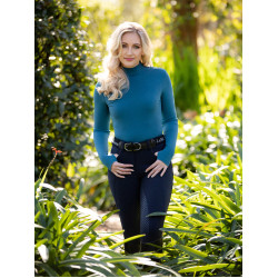 Calça LeMieux Freya Azul-marinho Calça LeMieux Freya Azul-marinho