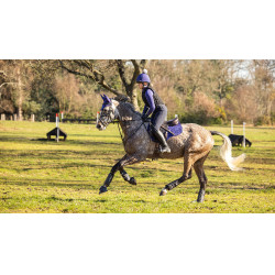 Tapete LeMieux Suede GP Square Azul tinta