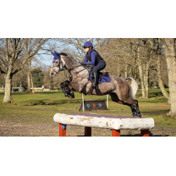 Tapete LeMieux Suede GP Square Azul tinta