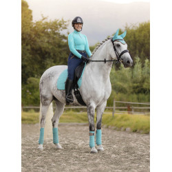 Tapete LeMieux Suede Dressage Square Azul Tapete LeMieux Suede Dressage Square Azul