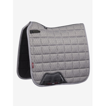 Tapete de dressage LeMieux Carbon Mesh Square Cinzento Tapete de dressage LeMieux Carbon Mesh Square Cinzento