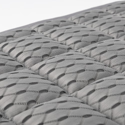 Tapete de dressage LeMieux Carbon Mesh Square Cinzento