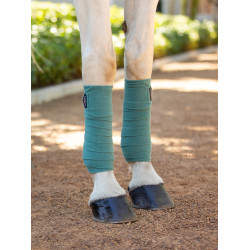Bandagens de polo LeMieux Luxury Sábio Azul Bandagens de polo LeMieux Luxury Sábio Azul