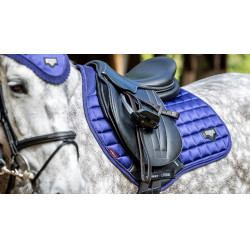 Almofada LeMieux Loire Memory Close Contact Square Azul tinta Almofada LeMieux Loire Memory Close Contact Square Azul tinta