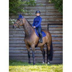 Almofada LeMieux Loire Memory Close Contact Square Azul tinta Almofada LeMieux Loire Memory Close Contact Square Azul tinta