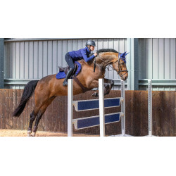 Almofada LeMieux Loire Memory Close Contact Square Azul tinta Almofada LeMieux Loire Memory Close Contact Square Azul tinta