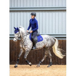 Almofada LeMieux Loire Memory Close Contact Square Azul tinta Almofada LeMieux Loire Memory Close Contact Square Azul tinta