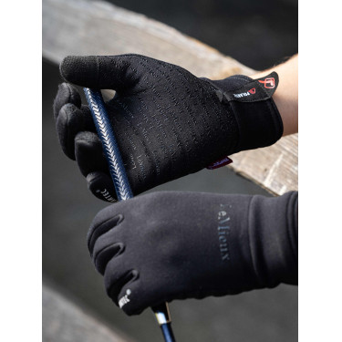 Luvas LeMieux Polartec Preto Luvas LeMieux Polartec Preto