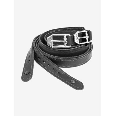 Estribos LeMieux Vector Pro Preto Estribos LeMieux Vector Pro Preto