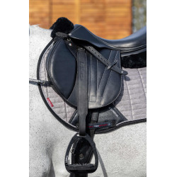 Estribos LeMieux Vector Pro Preto Estribos LeMieux Vector Pro Preto