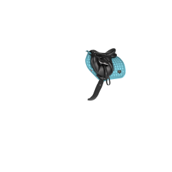 Tapete LeMieux Loire Classic Close Contact Square Azul Tapete LeMieux Loire Classic Close Contact Square Azul