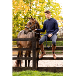 Camisola gola redonda LeMieux homem Azul-marinho Camisola gola redonda LeMieux homem Azul-marinho