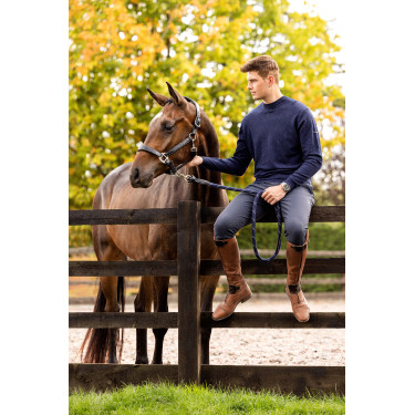 Camisola gola redonda LeMieux homem Azul-marinho Camisola gola redonda LeMieux homem Azul-marinho