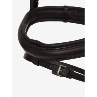 Bridão de dressage LeMieux Arika Castanho / prateado