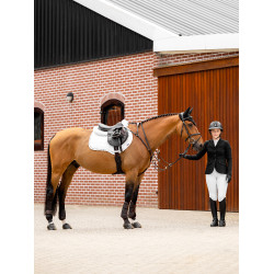 Tapete LeMieux Crystal Suede Close Contact Branco