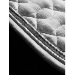 Tapete LeMieux Crystal Suede Close Contact Branco