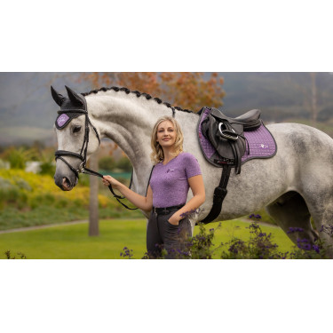 Almofada de sela LeMieux Earth GP Square Almofada de sela LeMieux Earth GP Square