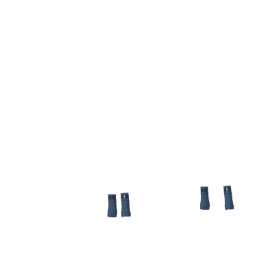 Bandagens de polo Loire LeMieux Azul atlântico