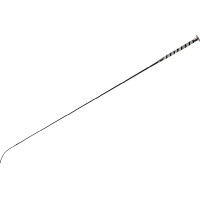 Chicote de adestramento Whip & Go Diamond cabo de nylon Preto