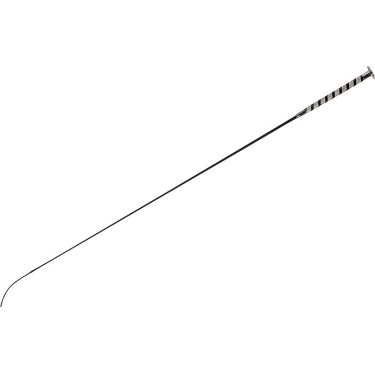 Chicote de adestramento Whip & Go Diamond cabo de nylon Preto