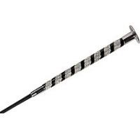 Chicote de adestramento Whip & Go Diamond cabo de nylon Preto